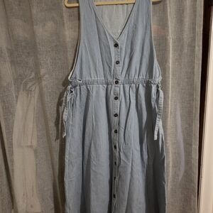 Neuflora Denim Button-Down Dress